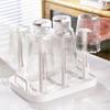 Estante para Tazas de Agua Artefacto para Tazas de Té Estante de Almacenamiento Doméstico Almacenamiento de Juego de Té Bandeja de Drenaje Almacenamiento de Escritorio Estante para Tazas de Café