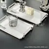 Bandeja de té de lujo ligero de alta gama 2023 nueva práctica para tazas de agua mesa de café de sala de estar salón de belleza en casa
