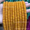 5x8mm Calcedonia Amarilla Cuentas de Ábaco Accesorios para Ropa Botones Cuentas Decorativas Materiales Hechos a Mano DIY Venta al por Mayor en Stock