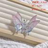 Pasador de Mariposa con Brillo Móvil Pasador Lateral Lindo para Niña Pasador Accesorios para el Cabello de Niños Tocados Hanfu