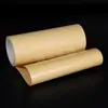 Papel de liberación de cuero de vaca de un solo lado color amarillo parduzco de 120g, troquelado, etiqueta espaciadora antiadherente de silicona industrial