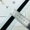Ventas Directas de Fábrica Cinturón de Punto Colorido a Rayas Poliéster Tira de Red Elástica Horizontal Tira Lateral Ampliada Cinturón para Pantalones de Uniforme Escolar Deportivo