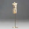 Maniquí de Lencería de Medio Cuerpo para Exhibición en Escaparate de Tienda de Ropa Interior para Hombres y Mujeres, Soporte de Modelo para Trajes de Baño y Sujetadores