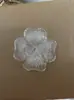 Lámpara Colgante de Hoja de Vidrio para Sala de Estar Accesorios de Lámpara de Cristal Piezas para Bricolaje Iluminación del Hogar Pantalla de Lámpara Vidrio Piezas Sueltas Accesorios Juego Completo