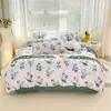 Ropa de cama hipoalergénica de cuatro piezas: funda de edredón, funda de edredón, funda de almohada. Ha pasado la inspección de calidad. Venta al por mayor de fabricantes y lijado de generación de cabello.