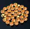 Pedras de Strass de Vidro Cristal para Costura à Mão, Pedras de Strass com Borda Decorativa Anti-Risco, Botões, Abotoaduras, Materiais de Acessórios para DIY de Vestido de Casamento, 36 Peças