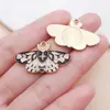 Amazon Transfronterizo Estilo Retro Pastoral Mariposa Colorida Aleación Accesorios Pendientes DIY Colgante para Bolso Colgante Decorativo