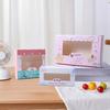 Caja de embalaje Snow mei Niang ventana 246 granos 63-80G caja para pastel de luna caja para tarta de huevo caja de embalaje para postre de grasa de nieve