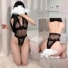 Mono Perspectiva Encaje Simple Cuello Halter Fei Mu Sexy 7716 Productos Sexuales para Adultos Venta al por Mayor Cabello