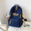 Nova Mochila Escolar Estilosa de 2026 com Alto Valor Estético, Design Simples Estampado, Mochila Casual Leve de Grande Capacidade para Estudantes Universitários