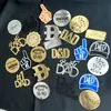 Estilo Ins Transfronteiriço Decoração de Bolo Feliz Dia dos Pais Decoração de Cupcake DAD Dia dos Pais Enfeites de Bolo de Encaixe
