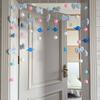 Lindo Moño Estilo Ins Impresionante Shi Dizai Cortina Colgante para Puerta de Dormitorio Decoración Sin Taladro Cortina de Puerta de Joyería