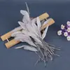 Plumas de Cola de Pollo de Colores Desprendibles Plumas de Pollo Adornos Hechos a Mano para Manualidades Plumas Duras Flotantes Desprendibles Decoración para Sombreros Vestidos Accesorios de Manualidades