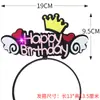 Chapéu de aniversário luminoso de celebridade da internet atacado orelhas de coelho de fada luminosas tiara de festa luminosa barraca de atividades de festa infantil e adulta