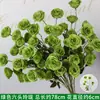 Verdor para Bodas Hierba Barba de Dragón Verdadero Hierba Espárrago Bosque Blanco Verde Estilo Decoración Fondo Colgante Arreglo Floral Decoración de Carretera Flores Artificiales