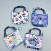 Bolso de Mano Stitch Monedero Bolsa de Almacenamiento Llavero de Bolso Stitch Bebé Estrella Bolsa con Cremallera para Auriculares