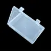 Caja Vacía Rectangular L24 Plástico PP Herramientas de Ferretería Componentes Electrónicos Caja de Exhibición de Muestras Bolsa de Papelería Caja de Almacenamiento