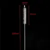 En stock cepillo para pajitas de acero inoxidable de 200 mm acero inoxidable 304 cepillo de nailon suministro directo de fábrica