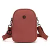 Bolsa Pequena de Ombro Feminina Personalizada Tendência Street Shopping Bolsa Quadrada Pequena Moda Tecido de Nylon Repelente à Água Leve Bolsa de Ombro Único Transversal