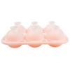 Bandeja de Gelo de Silicone Transfronteiriça Futebol Basquete Rugby Bandeja de Gelo Molde de Hóquei no Gelo Fácil de Soltar Hóquei no Gelo Congelamento Rápido Caixa de Gelo