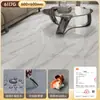 Pegatina de Piso de Plástico PVC Baldosa Brillante Piso de Cemento Colocación Directa Impermeable Engrosado Dormitorio Sala de Estar Felpudo Piso de Cuero