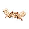 Broche de Mariposa de Nácar para Hanfu Hebilla de Placa Metálica Estilo Dinastías Song y Ming Doble Botonadura Chal Cheongsam Hanfu Traje Tang Hebilla Decorativa