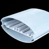 Postes de Seguridad de Plástico Extruido para Puertas, Columnas de Equipos de Seguridad, Accesorios de Carcasa de Perfil de PVC de Plástico Resistente a la Intemperie de Alta Tenacidad