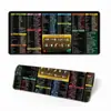 Teclado de Atalho Mouse Pad Grande Tapete de Mesa de Escritório Borda Antiderrapante Trava de Borda Teclado Pad Feito Sob Medida em Estoque Dropshipping