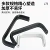 Ls516-64/80/96 Liga de Alumínio Formato Oval M4 Manípulo para Equipamentos de Máquinas Industriais Maçaneta de Porta de Gabinete de Distribuição
