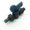 16 Rollos de Cinta de Riego por Goteo con Válvula de Bypass de Interruptor Conector en T Tuerca de Bloqueo Conector Recto Set de Accesorios para Equipo de Riego por Goteo Tipo Parche