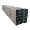 Charola de Cable Galvanizada 150*100 Cableado Edificio de Fábrica Canal Metálico Tipo Ranurado Perforado Soporte Galvanizado de Gran Luz