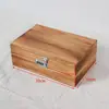 Caja de Madera con Cerradura de Contraseña Caja de Madera Celebridad de Internet Tapa abatible Cuadrada Caja de Madera con Cerradura Caja de Bambú Fabricante de Cajas Sorpresa Soporta Personalización