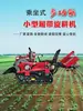 Motocultivador Rotativo Pequeno Multifuncional de Esteiras, Máquina de Escavação e Adubação, Micro Motocultivador de Montar para Pomar e Estufa, Cultivador, Trator