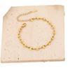 [Bingmeng] pulsera de cadena simple de acero inoxidable diseño nicho pulsera joyería exquisita personalizada B482