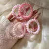 Diadema Trenza de Burbujas de Bola Retro, Cordón para Teléfono, Goma para el Cabello para Mujer 2025 Nuevo Artefacto de Cola de Caballo de Alta Gama, Accesorio para el Cabello