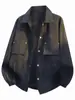 Chaqueta Casual con Solapas Tie-Dye Nuevo Estilo Primavera 2026 para Hombre Diseño Holgado Chaqueta Retro Americana