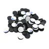 Gaxeta de Silicone Cinza 1mm Adesivo Lateral Única Gaxeta de Silicone Redonda Autoadesiva Base Antiderrapante Folha de Silicone