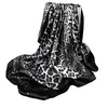 Moda Retrô Lenço de Seda 90cm Estampa de Leopardo Lenço de Cabeça Moda Hip-Hop de Rua Aquecedor de Pescoço Lenço de Alta Qualidade Transfronteiriço