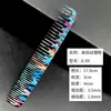 Peine de Color Peine para Peinar Salón de Belleza Peine Especial para Peinado Peine con Textura Peine para Mujeres Peine de Cola Puntiaguda Peine para Cabello de Hombres Cabeza Plana