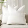 Fronha de Algodão e Linho Lisa Moderna Simples para Sofá da Sala, Cabeceira de Cama, Almofada Lombar, Venda Quente Atacadista Transfronteiriça