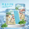 Parche Refrigerante, Parche para Bajar la Fiebre, Parche de Hielo Refrigerante, Reducción Física del Calor, Hielo Portátil para Teléfono Móvil, Refrescante de Verano, Prevención de Golpe de Calor para Estudiantes, Dropshipping