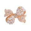 Broche Laço Pérola Dourada Alto Padrão Luxo Leve Vintage de Alto Padrão Corsage Acessórios para Vestido Alfinete Fivela de Toalha de Seda