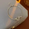 Novo Estilo Chinês Pulseira de Pedra Olho de Tigre Cabacinha Oca Pulseira de Luxo Leve de Alta Qualidade Design de Nicho Pulseira da Moda Versátil para Mulheres