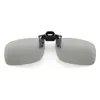 Clip para gafas de sol polarizadas tipo clip para hombres y mujeres pesca conducción visión nocturna gafas polarizadas doble propósito día y noche gafas especiales para miopía luz