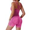 Nueva Ropa Ajustada Moldeadora de Cuerpo para Abdomen Plano y Pecho Moldeador Europeo y Americano, Tirante Levanta Glúteos Melocotón, Antichoque, Sin Costuras, Yoga Jompon