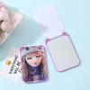 Espejo espejo de maquillaje plegable de mano lindo Barbie tarjeta mágica mini espejo pequeño fábrica al por mayor
