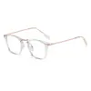 Montura de Gafas Estilo Hepburn Retro Anti Luz Azul Montura Cuadrada de Aleación Montura Artística para Rostro Pequeño Nuevo Modelo Verano 2026