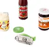 Abrelatas de Acero Inoxidable con Tapa de Giro Fácil, Herramienta para Tapas de Botella, Abrelatas, Abrefrascos, Abretapas de Frascos de Vidrio, Girador de Tapas de Botella