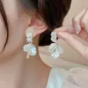 Placa de Incienso para Mosquitos sin Orejas Pinza para Oreja Diseño de Estilo Frío Pendientes Pendientes Largos con Borlas para Mujer Pinza para Oreja Indolora Versátil