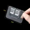 Estante de Almacenamiento para Baño Parche Adhesivo Fuerte Pegamento Gancho Adhesivo Sin Perforaciones Hebilla Sin Rastro Gancho de Pared para Agarre Accesorios